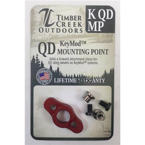 TIMBER CREEK - KeyMod - QUICK DETACH MOUNTING POINT - RED IF010087N