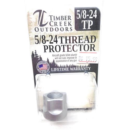 TIMBER CREEK OUTDOORS 5/8-24 THREAD PROTECTOR SILVER IF010275N