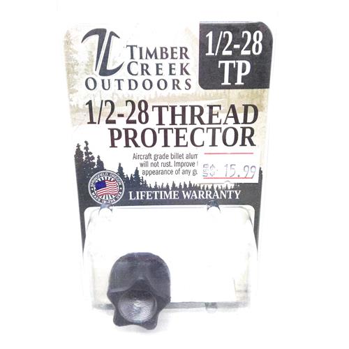 Timber Creek Outdoors 1/2-28 Thread Protector Black IF037671N