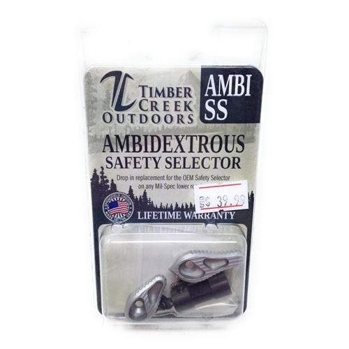 AMBIDEXTROUS SAFETY SELECTOR SILVER. IF09947N