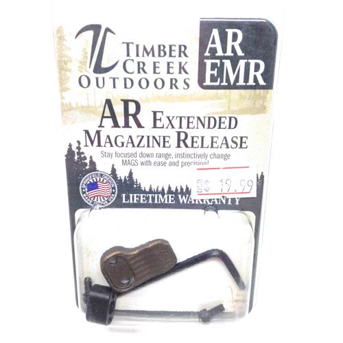 TIMBER CREEK OUTDOORS AR EXTENDED MAGAZINE RELEASE COLOR BRUNT BRONZE IF09971N