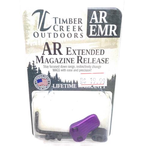 Timber Creek Extended Mag Release - BLACK IF09972N